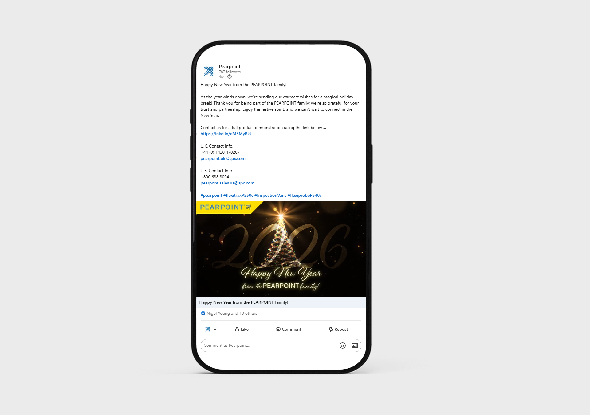 PEARPOINT Social Media Content
